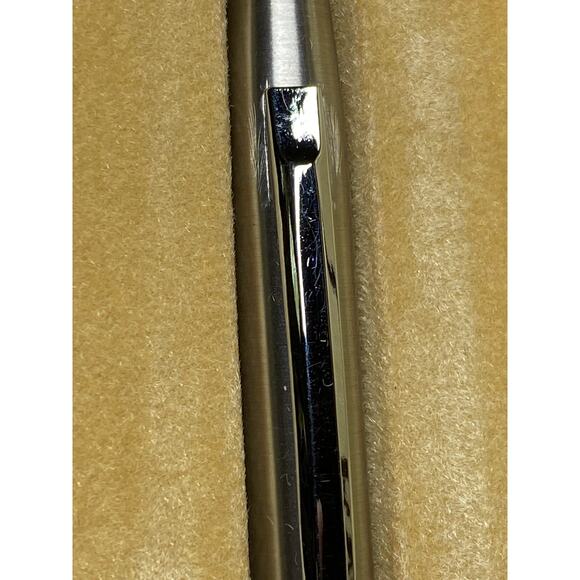 Vintage Pentel Excalibur Crown P1007 Stainless Steel Pencil w/Case 70s/80s - Picture 7 of 13